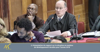 Intervention (CM 6 février 2019) : Bruno Marielle – Rapport Développement Durable 2018